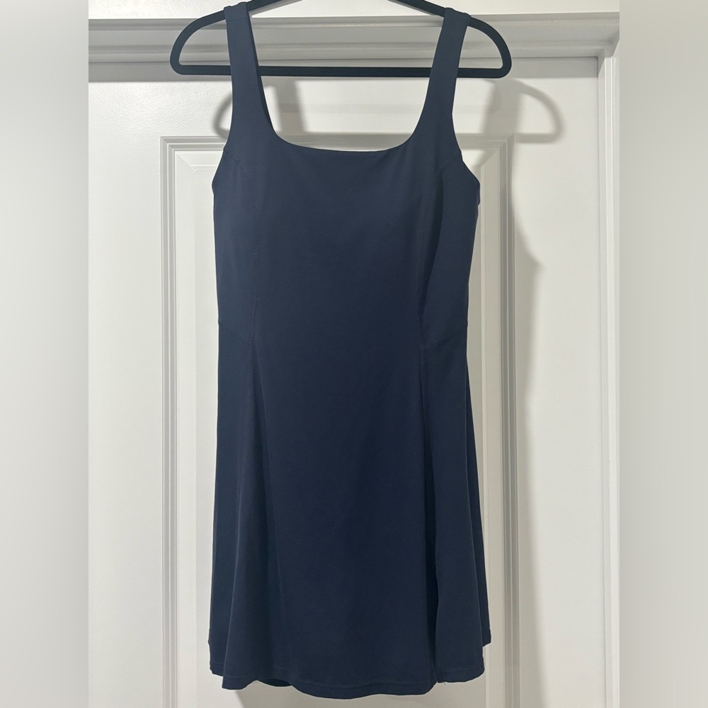 Zella Navy Luxe Lite Court Dress with Interior Shorts